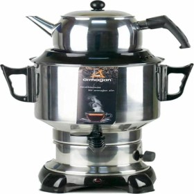 Resim Elektrikli 4,5 Lt Semaver Çaycı Beyaz, Kolay Kullanım ve Şık Tasarım 