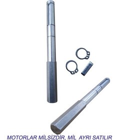 Resim Tzc Premıum Asansör Kapı Motoru 70w Milsiz Sade Motor 