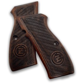 Resim ZIB GRIPS CZ-75 Pistol Grip Handmade From Walnut Wood Ars.041 
