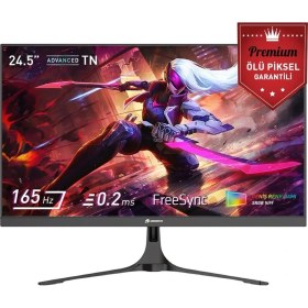 Resim SHC4200 Gamebooster 24.5 GB-2516FF Tn Freesync,g-Sync 0.2ms 165Hz Hdmi+Dp Fhd Gaming Monitör 