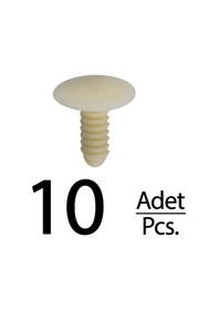 Resim Fiat Ducato İçin Döşeme Klipsi-krem - 10 Adet 