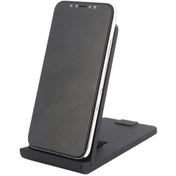 Resim Leezsing Katlanabilir 15w Hızlı Kablosuz Şarj Cihazı - Ve Samsung Uyumlu Telefonlar İçin Type-c Bağlantılı, Taşınabilir Tasarım 