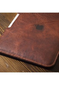 Resim Kişiye Isme Özel Adonis Apple Uyumlu MacBook Air Hakiki Deri Kılıf 