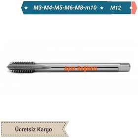 Resim Hss Makina Kılavuzu Düz M 3 Din 371-C Form-C Hss-M2Al 