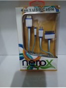 Resim Nerox 4 In 1 Usebe Cable Şarj Ve Veri Kablosu 