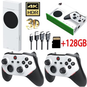 Resim CONSOLEX S.JCAM 4K PS2 Oyun Konsolu – 64 GB, HDMI 4K Görüntü, 2.4G Kablosuz Çift Gamepad 