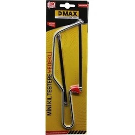 Resim Go İthalat Mini Kıl Testere Yedek Bıçaklı Ahşap - Metal - Cam - Fayans Vb. Kesimi (3791) 