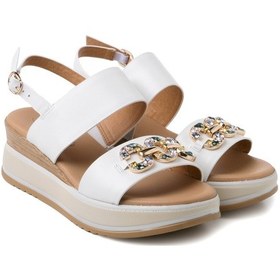 Resim Bıanco Sandalet Kadın Diğer 19252-e4 Repo Bianco Pudra 