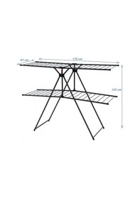 Resim Zırhlı Sağlam Çamaşır Kurutmalığı Ar-222 Siyah 