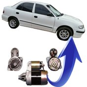 Resim HYUNDAİ ACCENT YUMURTA KASA MARŞ MOTORU DİNAMOSU 1995--2000 