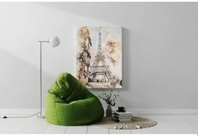 Resim rugs modern Kanvas Tablo Paris Eyfel Desenli Temalı Tablo, 70 x 100 