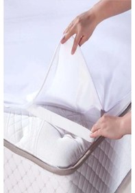 Resim Bebesi Sıvı Geçirmez Bebek Alezi 70x120 Cm Beyaz 