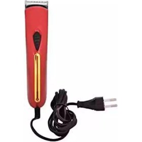 Resim Kırmızı Kablolu Elektrikli Saç Tıraş Makinesi GW-9773 