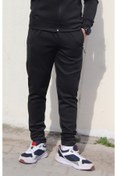 Resim memowear Unisex Reflektör Baskı Detaylı 3 Cep Ön 2 Cep Fermuar Üstü Çima Arka Cep Fleto Fermuar Slimfit Eşfmn 