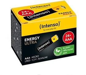 Resim Intenso Energy Ultra AAA Micro LR03 alkali pil, 24'lü kutu, sarı-siyah 