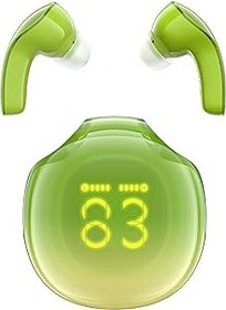 Resim ACEFAST T9 Kablosuz Kulaklıklar, Sürükleyici Sesli Bluetooth 5.3 Kulaklıklar, Gürültü Önleyici Kristal Kulak İçi Kulaklıklar, 40H HiFi Stereo Çift Mikrofonlu Kulak Tomurcukları, Hızlı Şarj, LED 