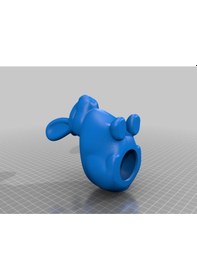 Resim Opencart Tavşan Pamuk Dispenseri Sadece Plastik Aparattır 