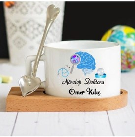 Resim Nöroloji Uzmanı Lüks Fincan Seti 