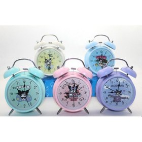 Resim Büro Ev Ofis Dekoru İçin Çizgi Kahramanlı Çocuk Odası Çalar Saati 