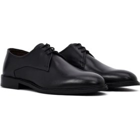 Resim Derimod Erkek Siyah Bağcıklı Deri Klasik Ayakkabı 25WFD605918 