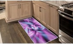 Resim Colorix Carpet Kaymaz Taban Tezgah Önü Mutfak Paspası 75x150 cm No: 693 