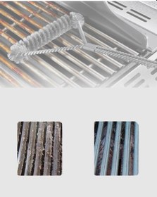 Resim Cosmotex Tel Izgara Temizleme Fırçası Bbq Sonrası Kolay Temizlik 