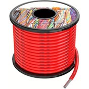 Resim Chuangyinshop Enbohao 10 12 14awg Silikon Elektrik Kablosu Seti Kırmızı 30ft Esnek Yüksek Sıcaklık Dirençli 