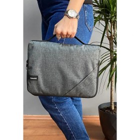 Resim Moserini iPad Air 5 (5. Nesil) 10.9’ Inç 2022 Smart Slim Tablet Çantası A2588 A2589 A2591 - Gri 