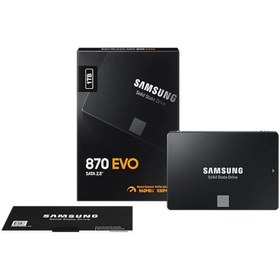 Resim Samsung 870 Evo 1tb SSD Disk MZ-77E1T0BW 560 - 530 Mb/s, 2.5", Sata 3(Resmi Samsung Tr Garantili) 