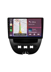Resim Peugeot 107 Android Multimedya Sistemi 2005-2014 4gb Ram, 64gb Hafıza, Bluetooth, Carplay & Android Auto Kamera 9" 