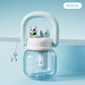 Resim Jimmy Su Bardağı Çiçek Çay Pipetli Kupa Doğrudan Içme Büyük Kapasiteli Büyük Göbek Kupa (Yurt Dışından) 