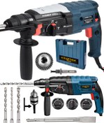 Resim CRAFTERTOOLS Çelik Şanzıman Kırıcı Delici Darbeli Matkap 2-28mm Matkap Hilti 