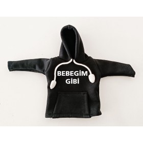 Resim Genel Markalar Siyah Vites Hoodie - Araç Vites Kıyafeti - Vites Poları - Bebeğim Gibi Vites Hoodie 