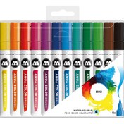 Resim Molotow Aqua Brush Set 12'Li - Basic Set - 1 Molotow