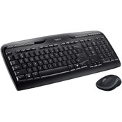 Resim Logitech MK330 Kablosuz Multimedia Q Klavye Mouse Set 