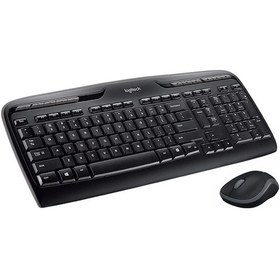 Resim Logitech MK330 Kablosuz Multimedia Q Klavye Mouse Set 