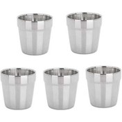 Resim Ganzhoushop Yurt Tumbler Su Şarap Pint Paslanmaz Kupası Kupası Kahve Duvar Dışından Çift Çelik Bira Adet 5 Wt 