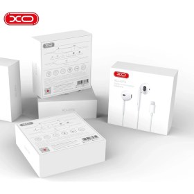 Resim Xo EP3 Lightning Çıkışlı Kablolu Kulaklık Bluetooth Gerektirmez Tak Çalıştır Ekstra Bass ve Mikrofonlu 