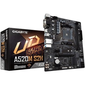 Resim Gigabyte A520m-s2h, 2xddr4, M.2, D-sub, Dvı, Hdmı, Am4 Soket Anakart 