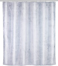 Resim Wenko Beton Duş Perdesi - Yıkanabilir, Duş Perdesi Için 12 Halkalı, 180 X 200 Cm, Çok Renkli 4008838269312 