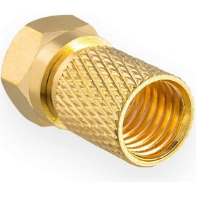 Resim F Konnektör Gold Altın 10 Adet 