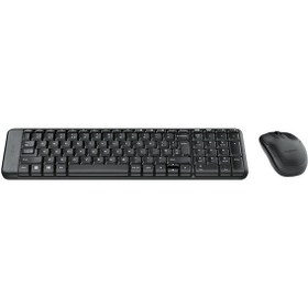 Resim Logıtech MK220 Q Kablosuz Klavye Mouse Set (İthalatçı Garantili) 