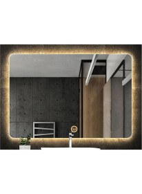 Resim Dnr-Mirror65x90 Cm Dokunmatik Günışığı Ledli Dikdörtgen Banyo Aynası 