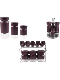 Resim Arow Clara Mor 17 Parça Mutfak Seti 