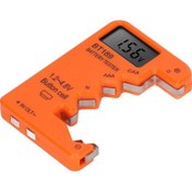 Resim Lemestar Bt189 Turuncu Pil Kontrol Cihazı - C/aa/aaa/d/n/9v/6f22 Ve 1.5v/3v Düğme Pillerin Kapasitesi Ve Voltajını Doğru Olarak Tespit Eder 