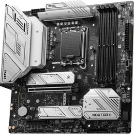 Resim MSI MAG B760M Mortar WIFI II Intel B760 7800 MHz (OC) DDR5 Soket 1700 mATX Anakart 