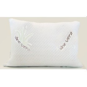 Resim Aloevera Kumaşlı Ortopedik Visco Yastık Beyaz 