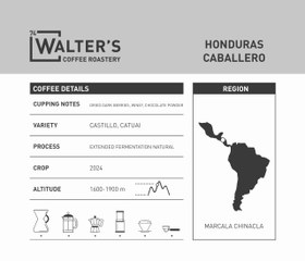 Resim Honduras Caballero - 250GR - Mocha Pot 