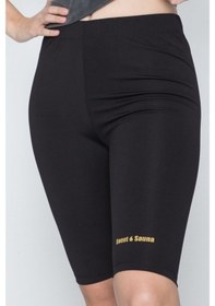 Resim Unisex Sweet Sauna Termal Şort Siyah 