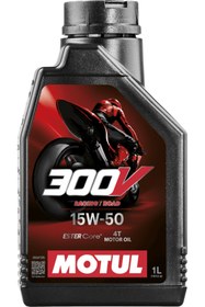 Resim Motul 300V Factory Line Road 15W-50 4T Motosiklet Motor Yağı 1 Lt 